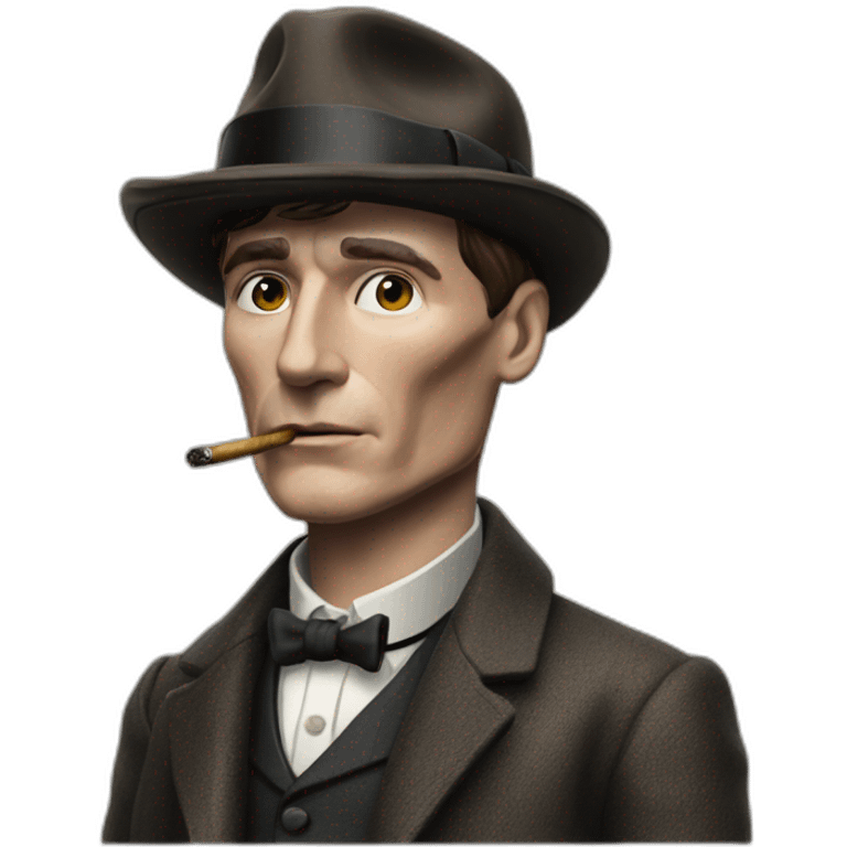 thomas shelby with ciggaret emoji