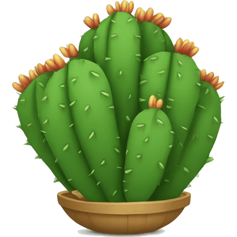 round Nopal emoji