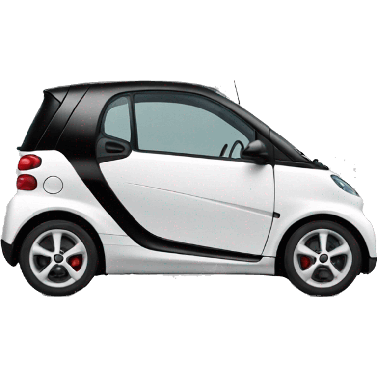 smart car 450, black  emoji