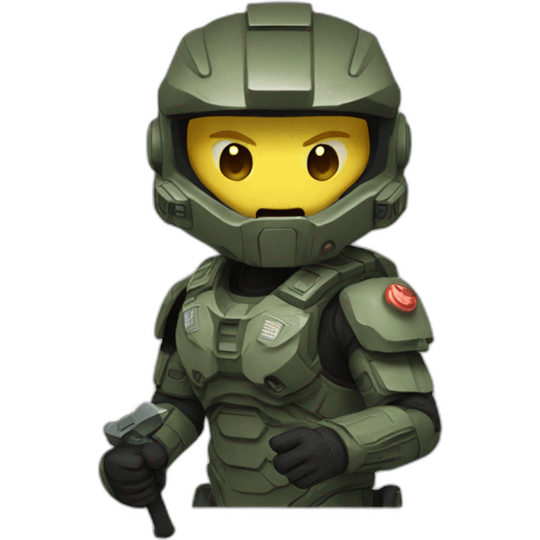 friday 13th and halo combined emoji