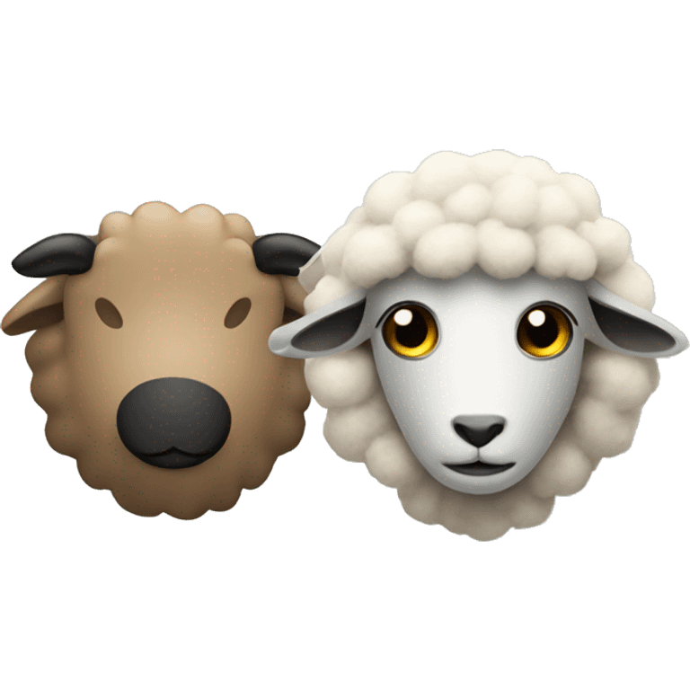 create an emoji of scorpio and sheep emoji