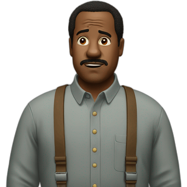 Stanley Hudson complaining emoji