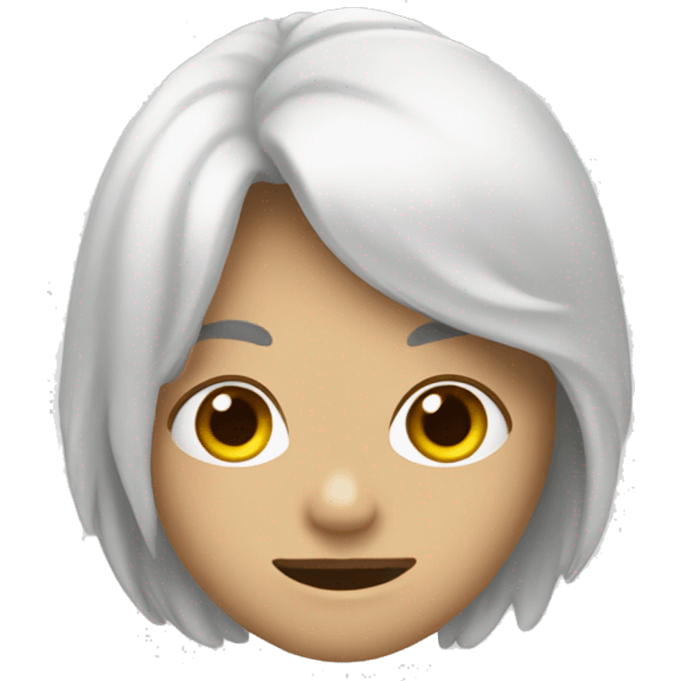 Moño blanco emoji