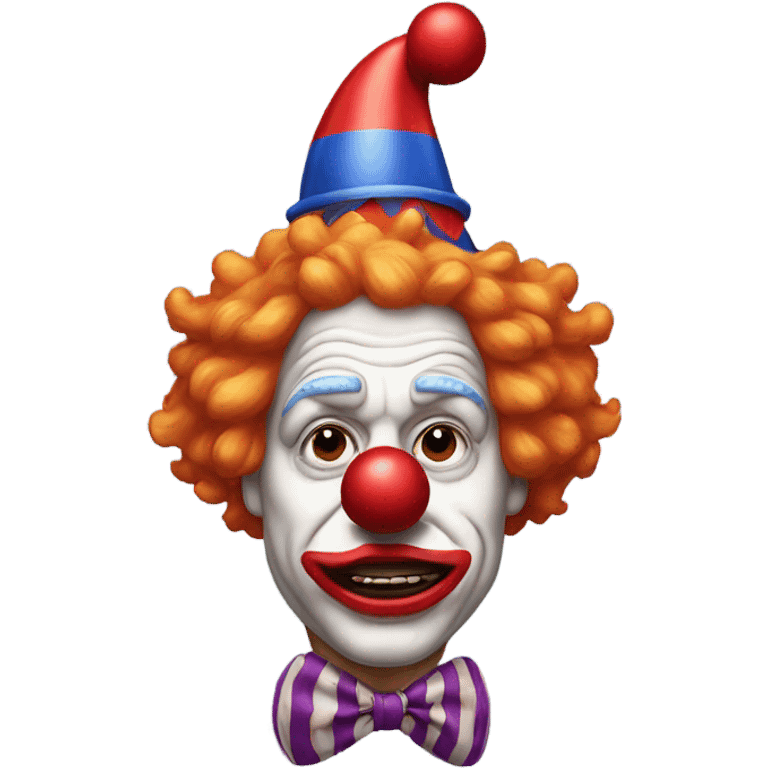 Trump as a clown emoji