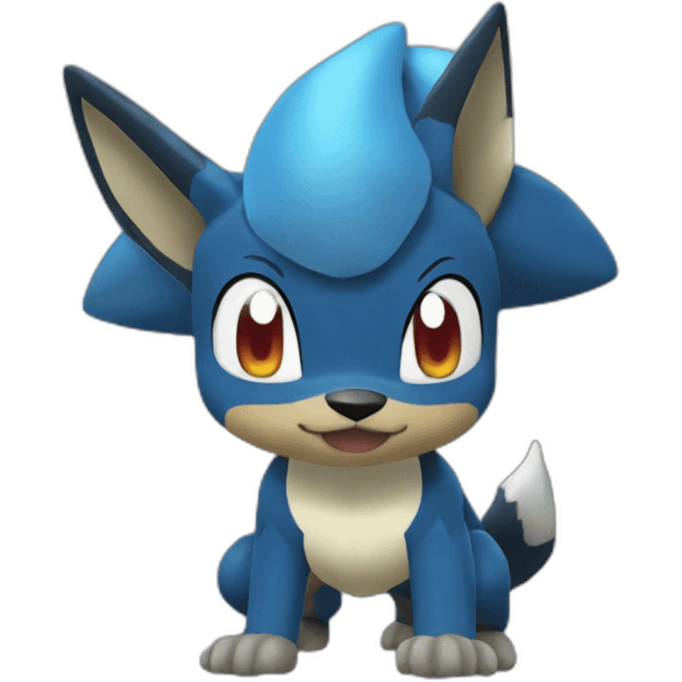 lucario pokemon emoji