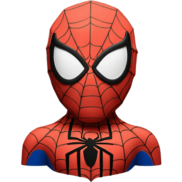 3D Style Spider-Man and e emoji