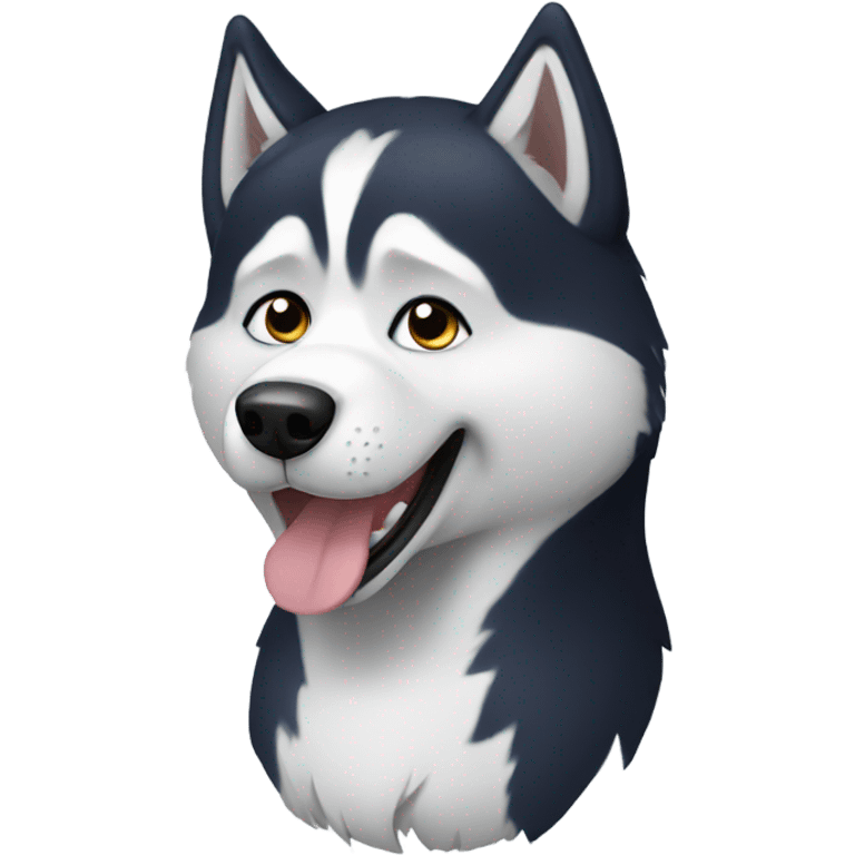 Husky emoji