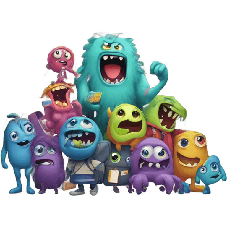 Monsters university emoji