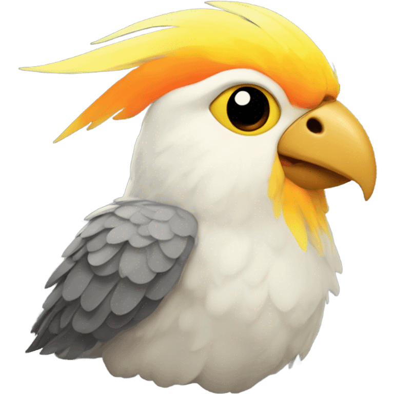 cockatiel emoji