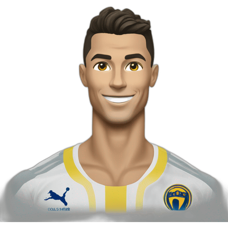 Cristiano Ronaldo in al nassr club emoji