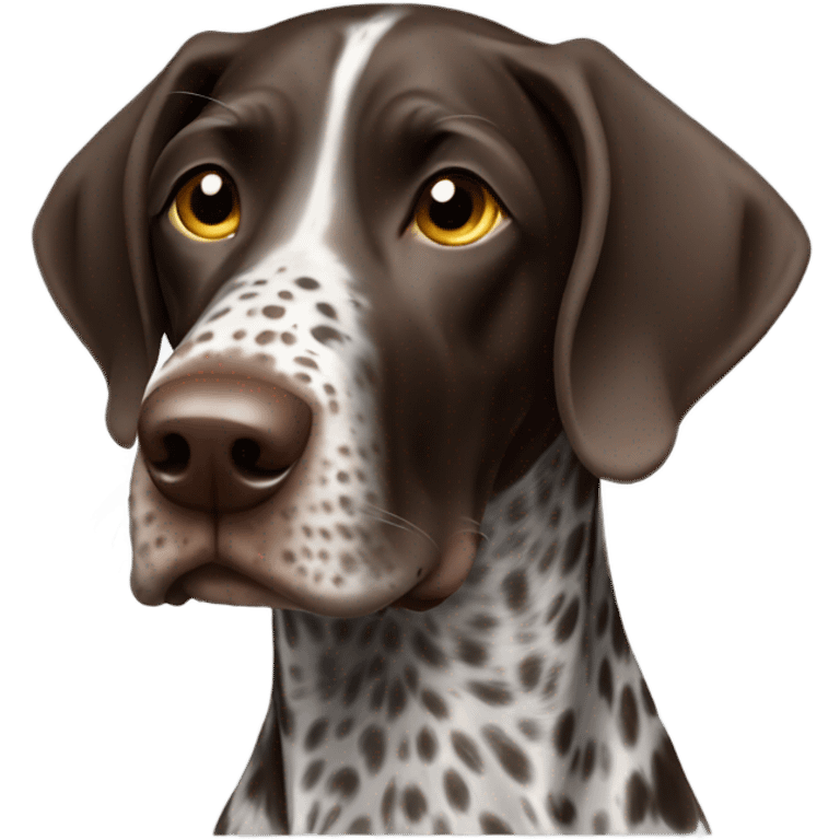 German Shorthaired pointer emoji