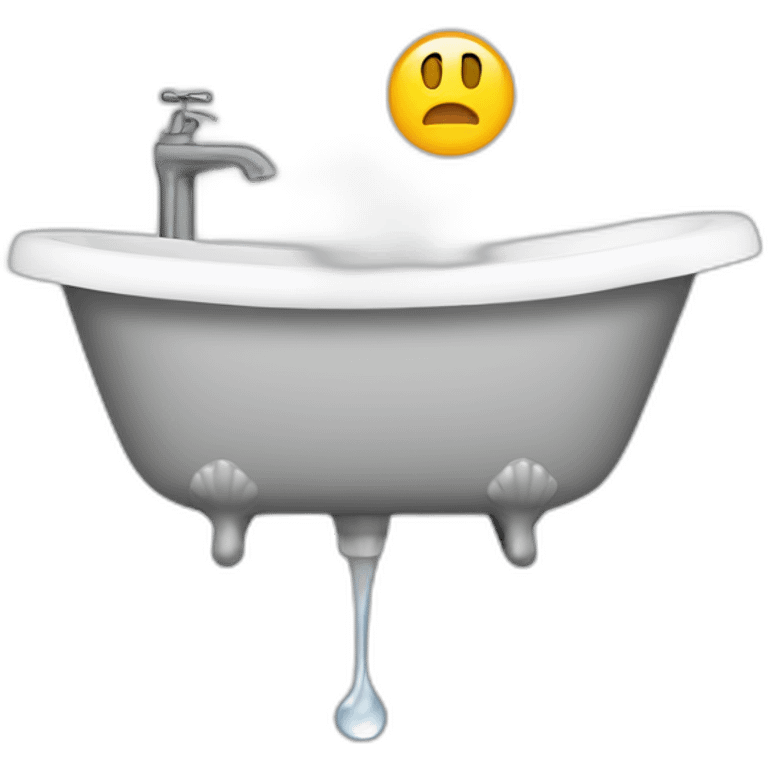 bathtub drain with plug emoji