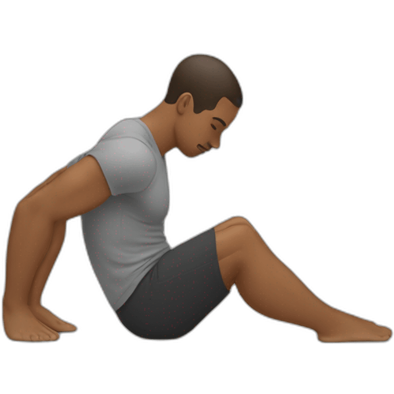 resting squat position emoji