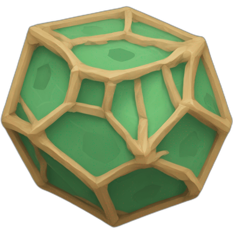 Dodecahedron emoji