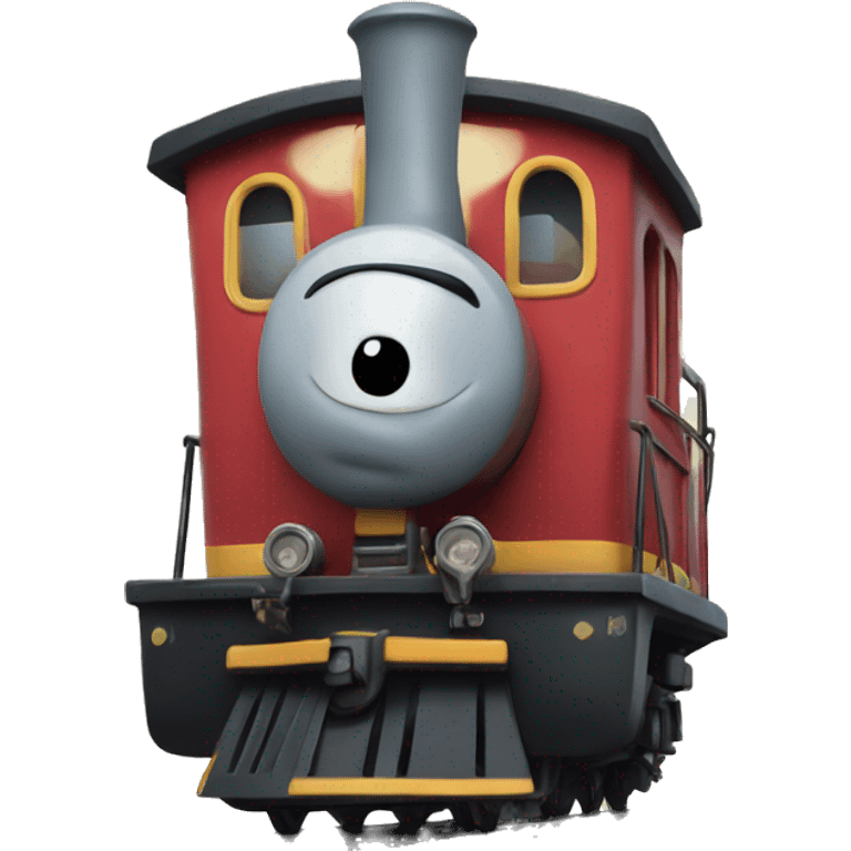 Train in Disney style emoji