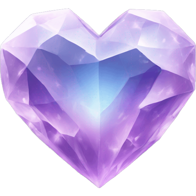 crystal heart emoji