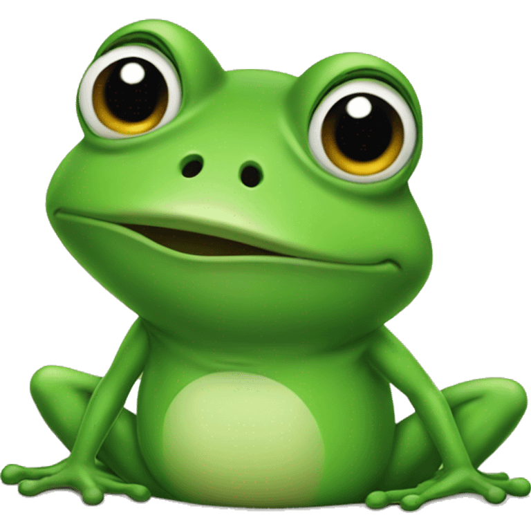 farted frog emoji