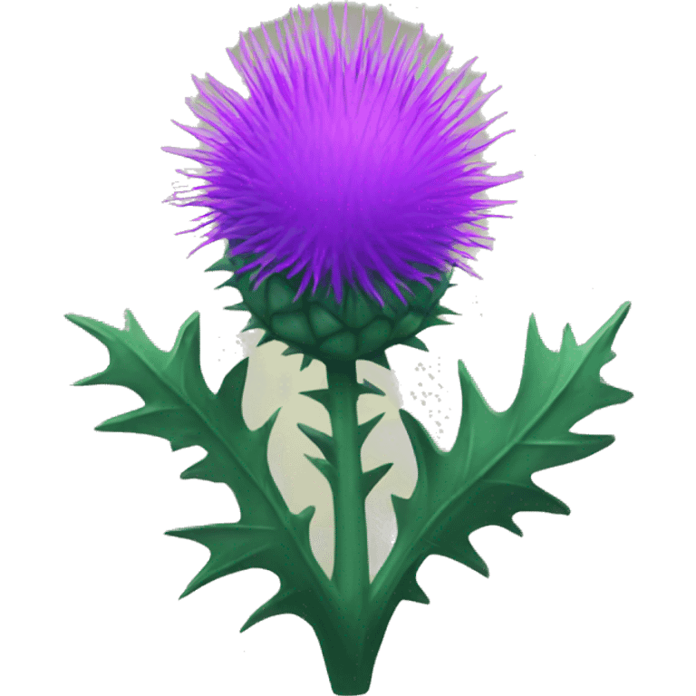 Emoji thistle emoji