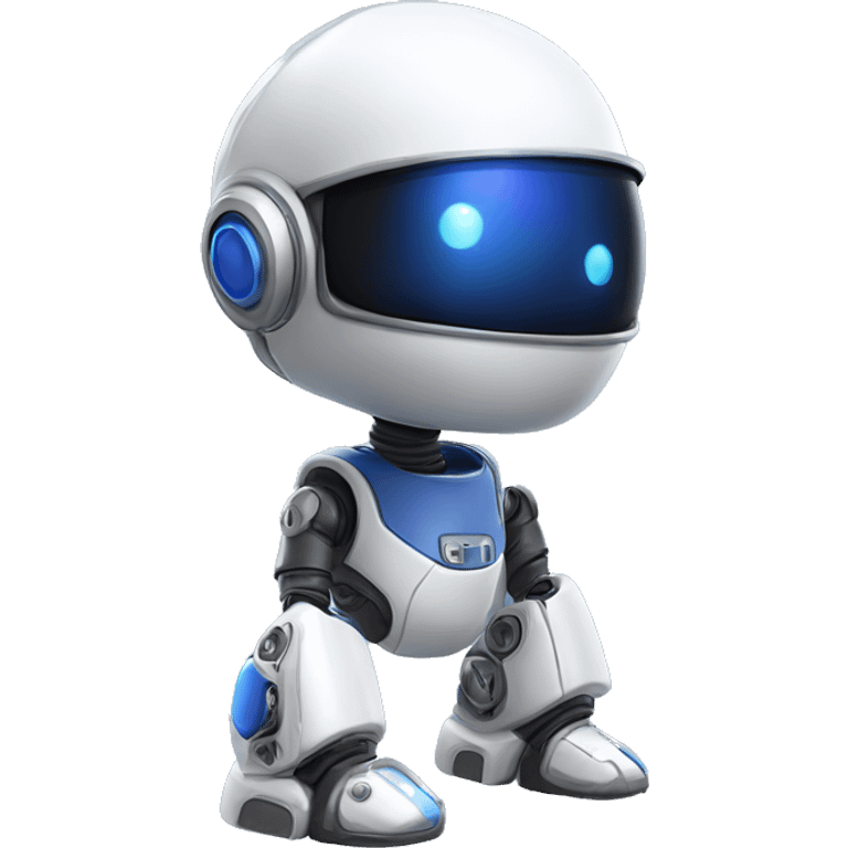 Astro bot from PlayStation ￼ emoji