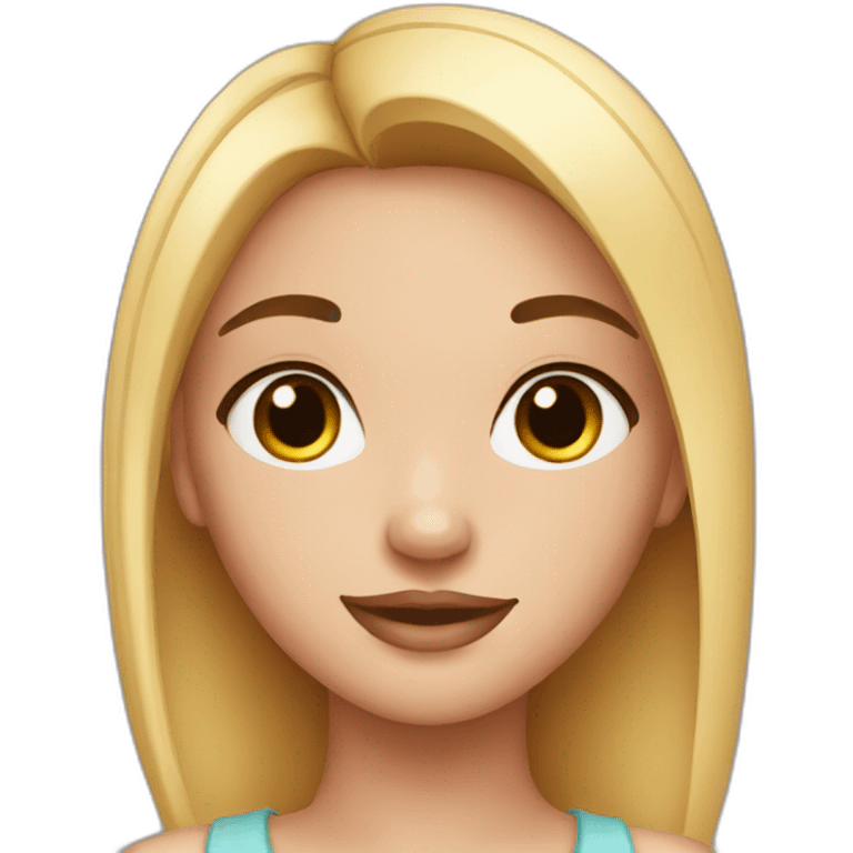 girl with beauty spot emoji