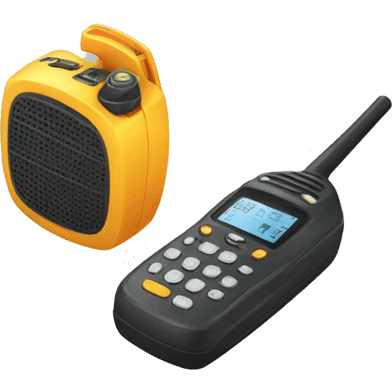 Walkie talkie emoji