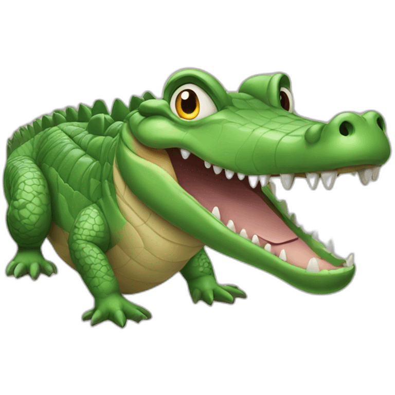 Crocodile Full Body emoji