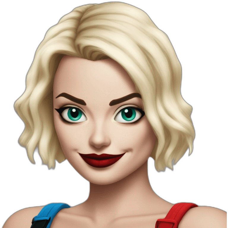 Harley quinn Margot Robbie emoji