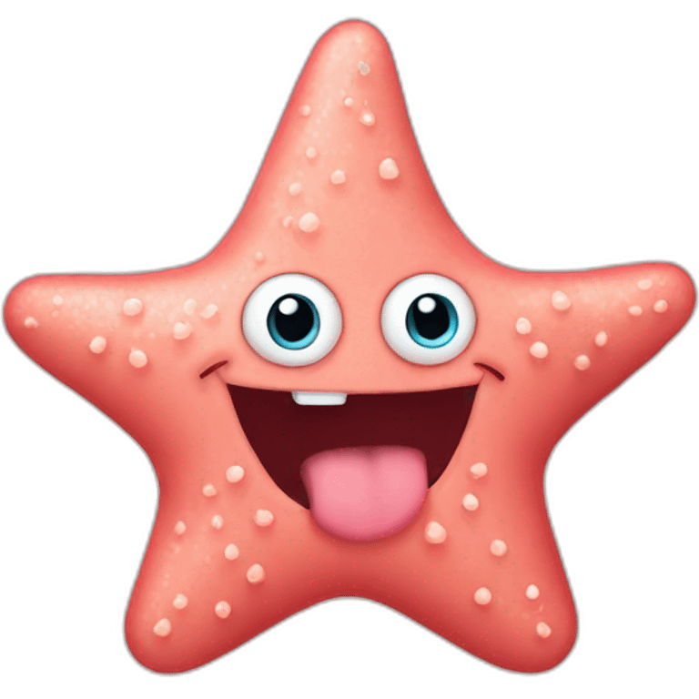 Patrick star emoji