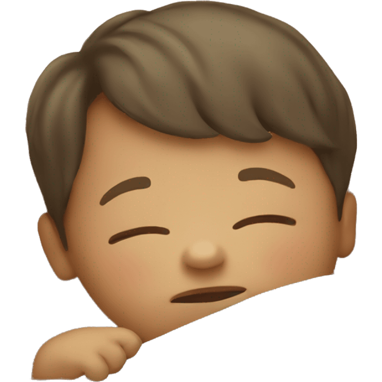 Boy Baby sleep emoji