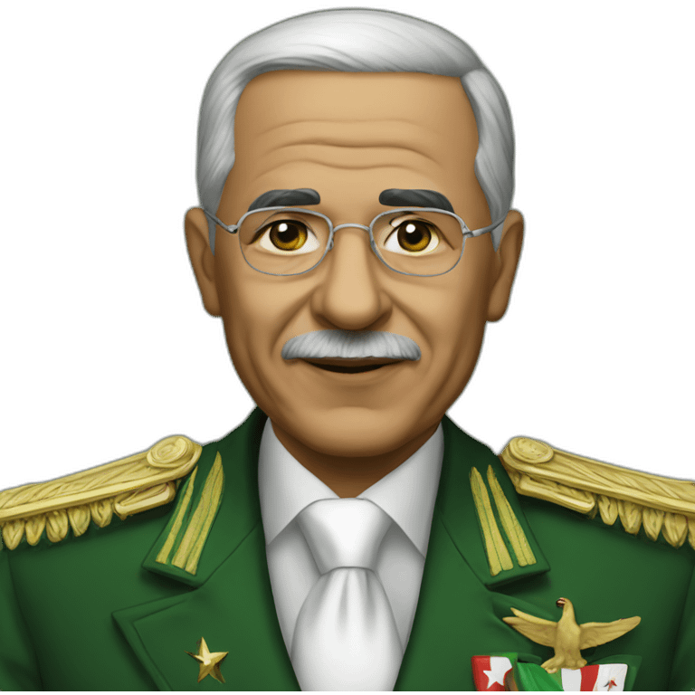 president of algeria emoji