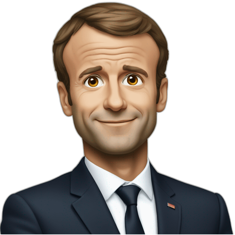 emmanuel macron emoji