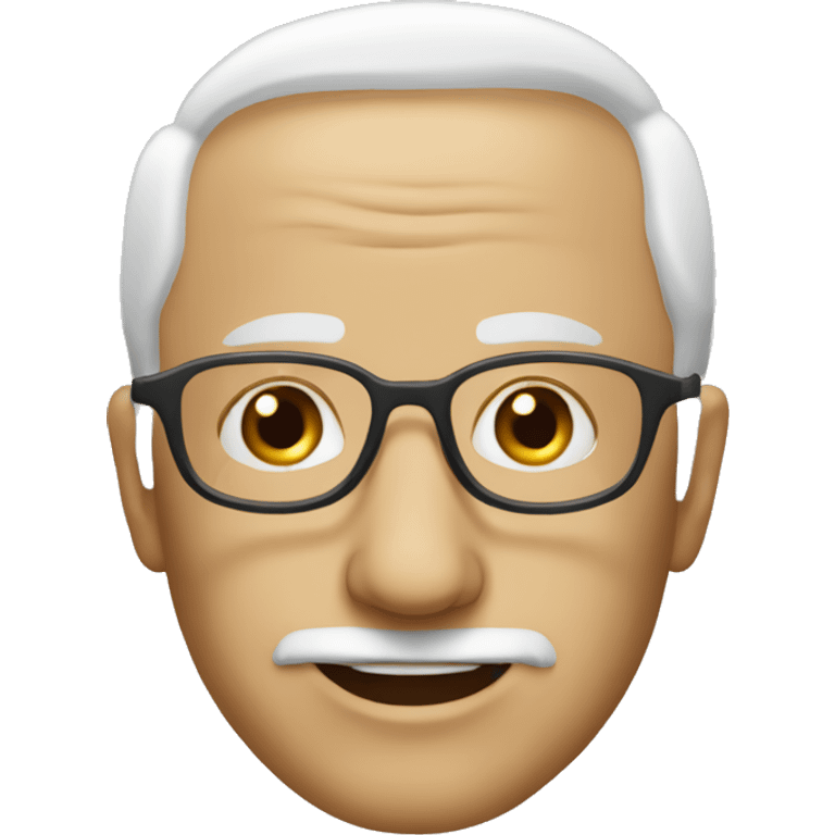 Can you make an old bald blonde man with glasses?  emoji