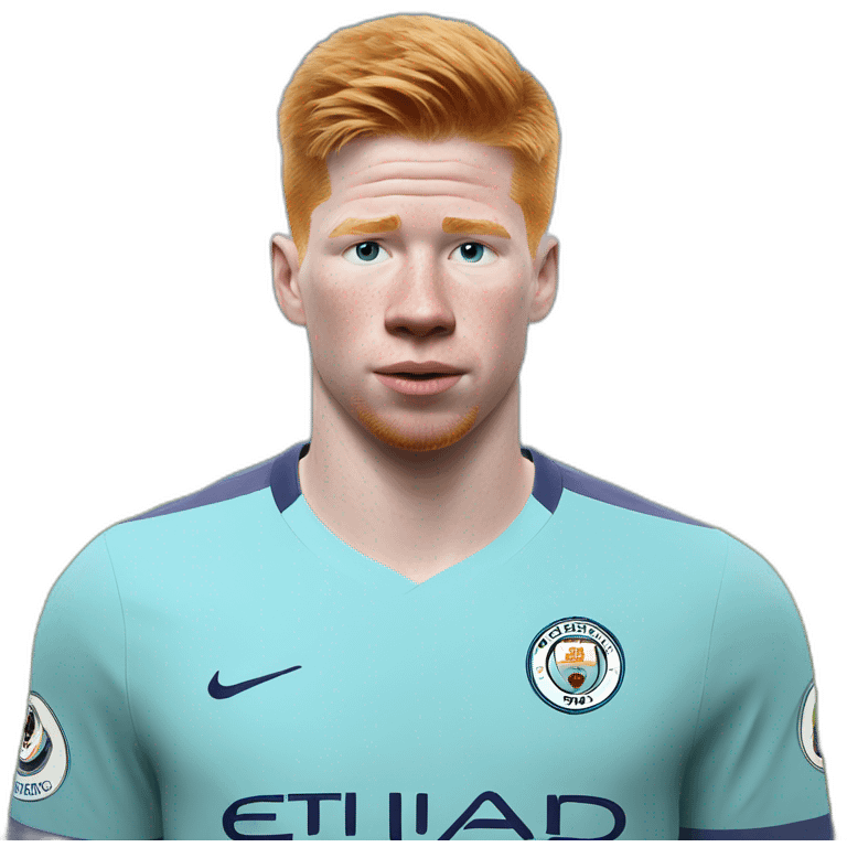 de bruyne realistic emoji