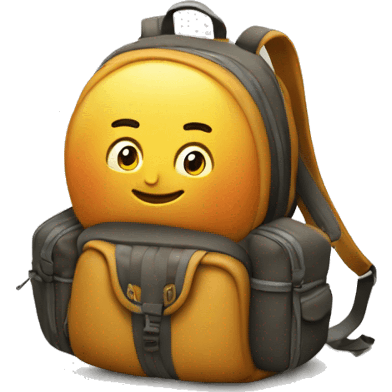 big sacic with big backpack emoji