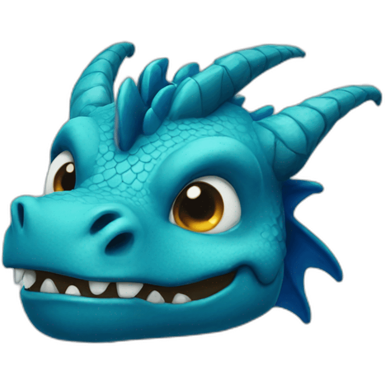 blue dragon emoji