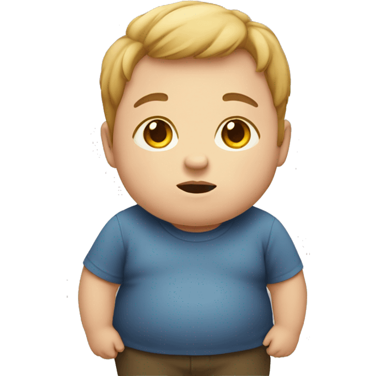 chubby kid emoji