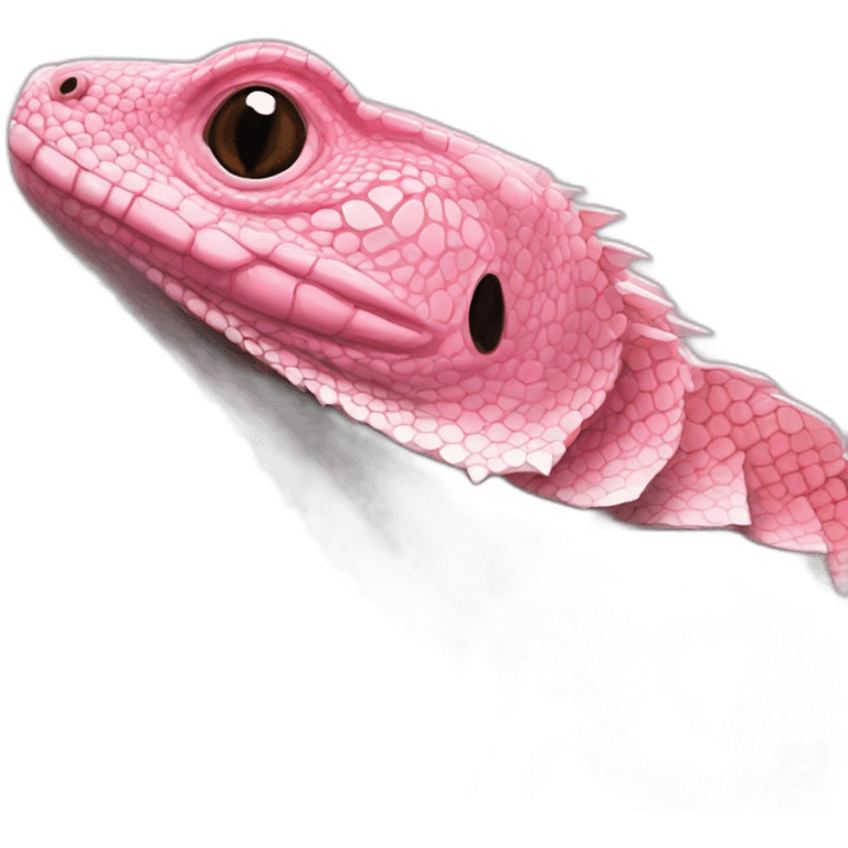 tegu lizard pink emoji