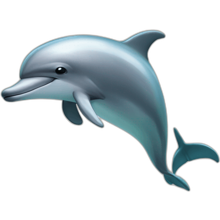 Dolphin with arms and foots emoji