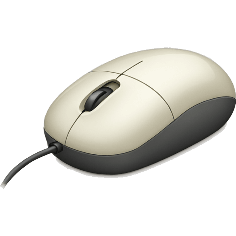 vintage computer mouse emoji