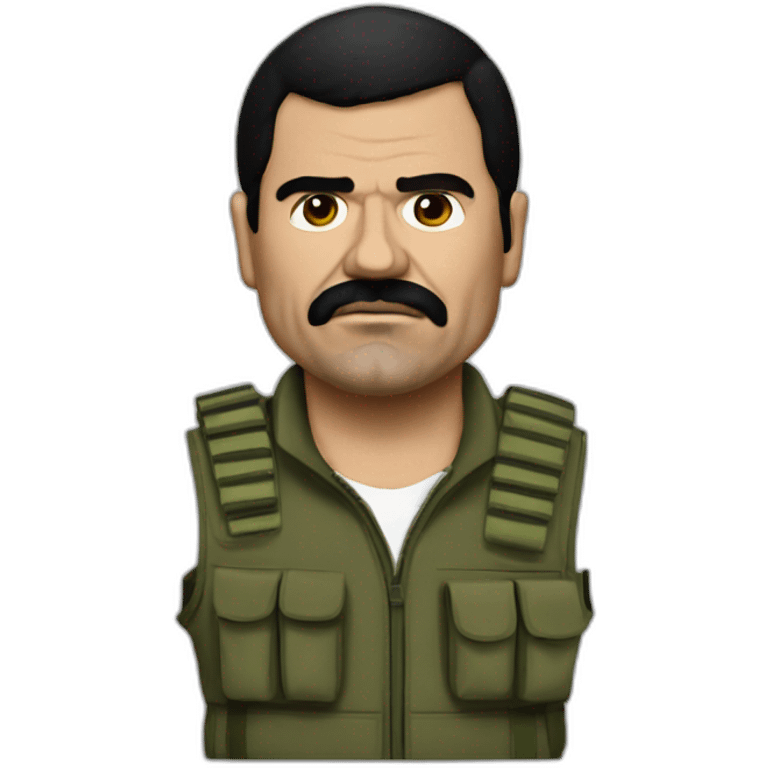 El Chapo commando emoji