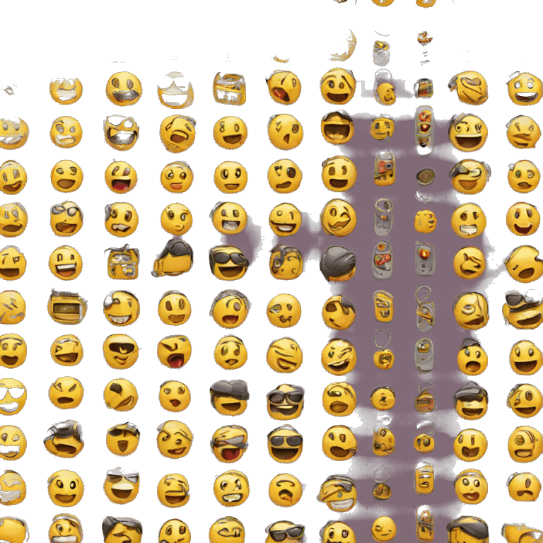 Emoji synthesizer Happy  emoji