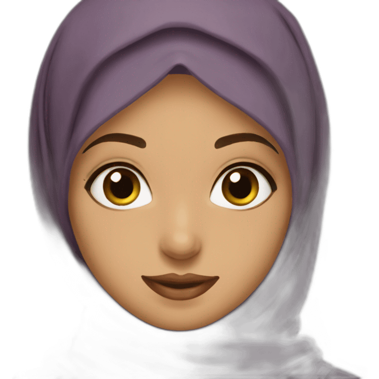 Hijabi cute emoji