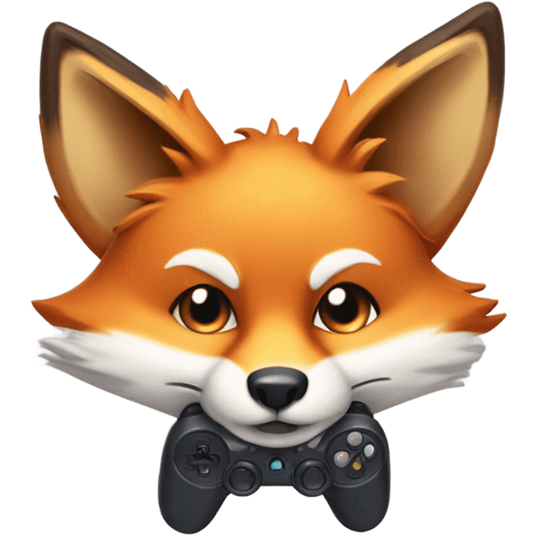 Kawaii Fox twitch emoji