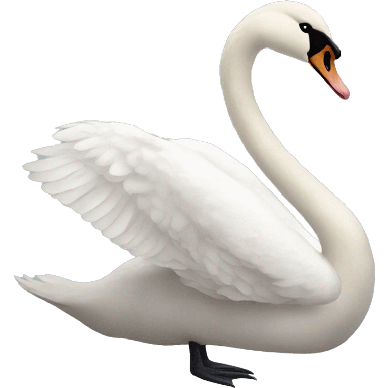 swan with bow  emoji