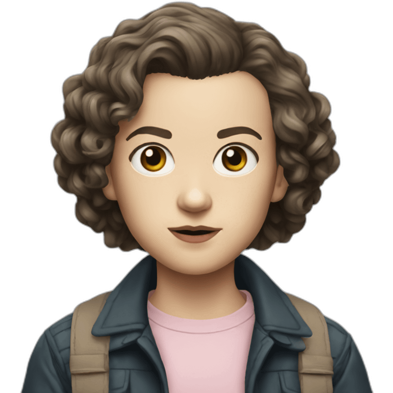 Stranger things Eleven emoji