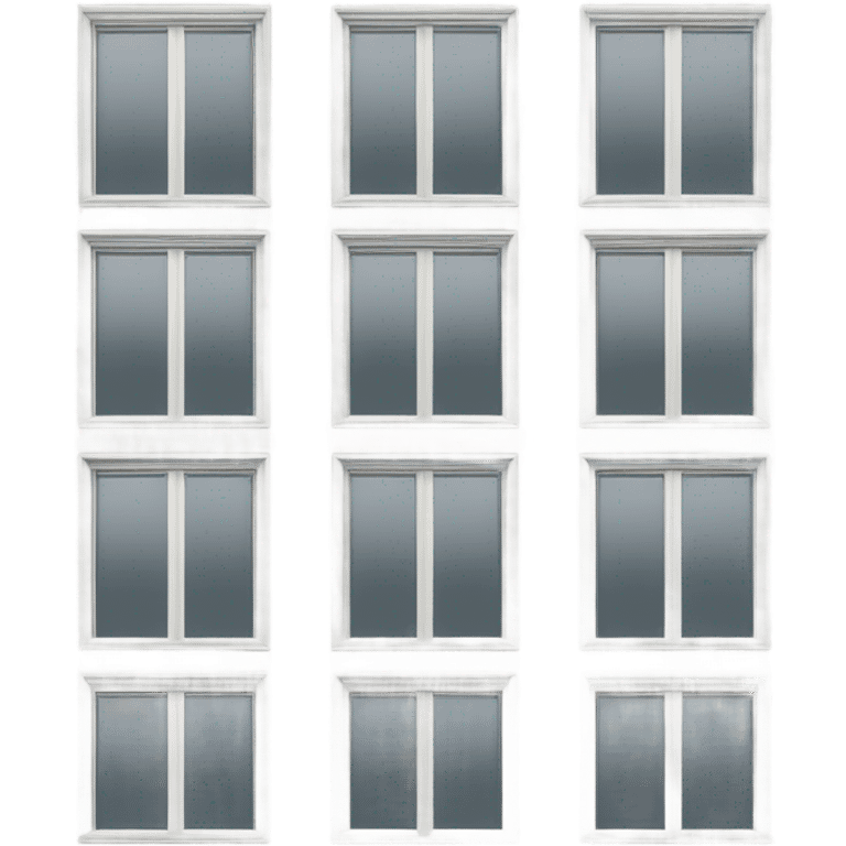 modern row of windows emoji