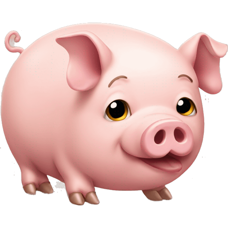 pig who is sick emoji