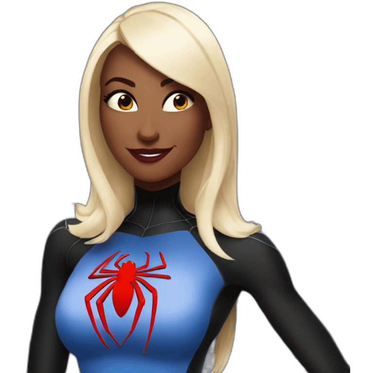 Gwen spiderverse emoji