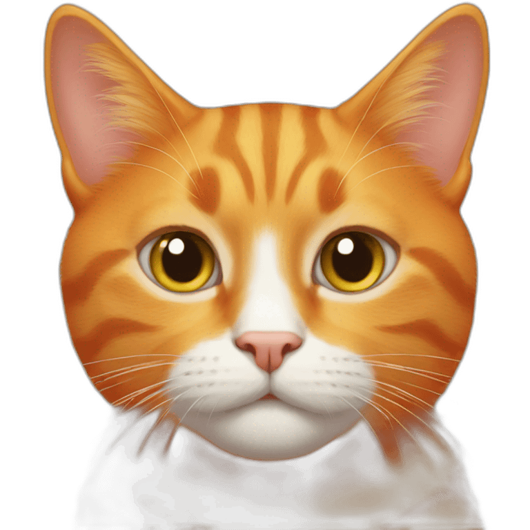 Orange cat emoji