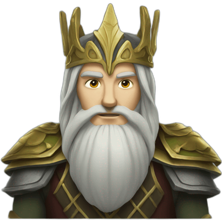 Turgon High King of the Noldorin Elves emoji